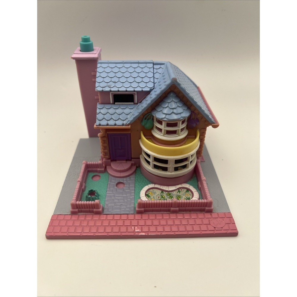 Polly Pocket 1993- Bay Window House- Bluebird Toys (see Description)